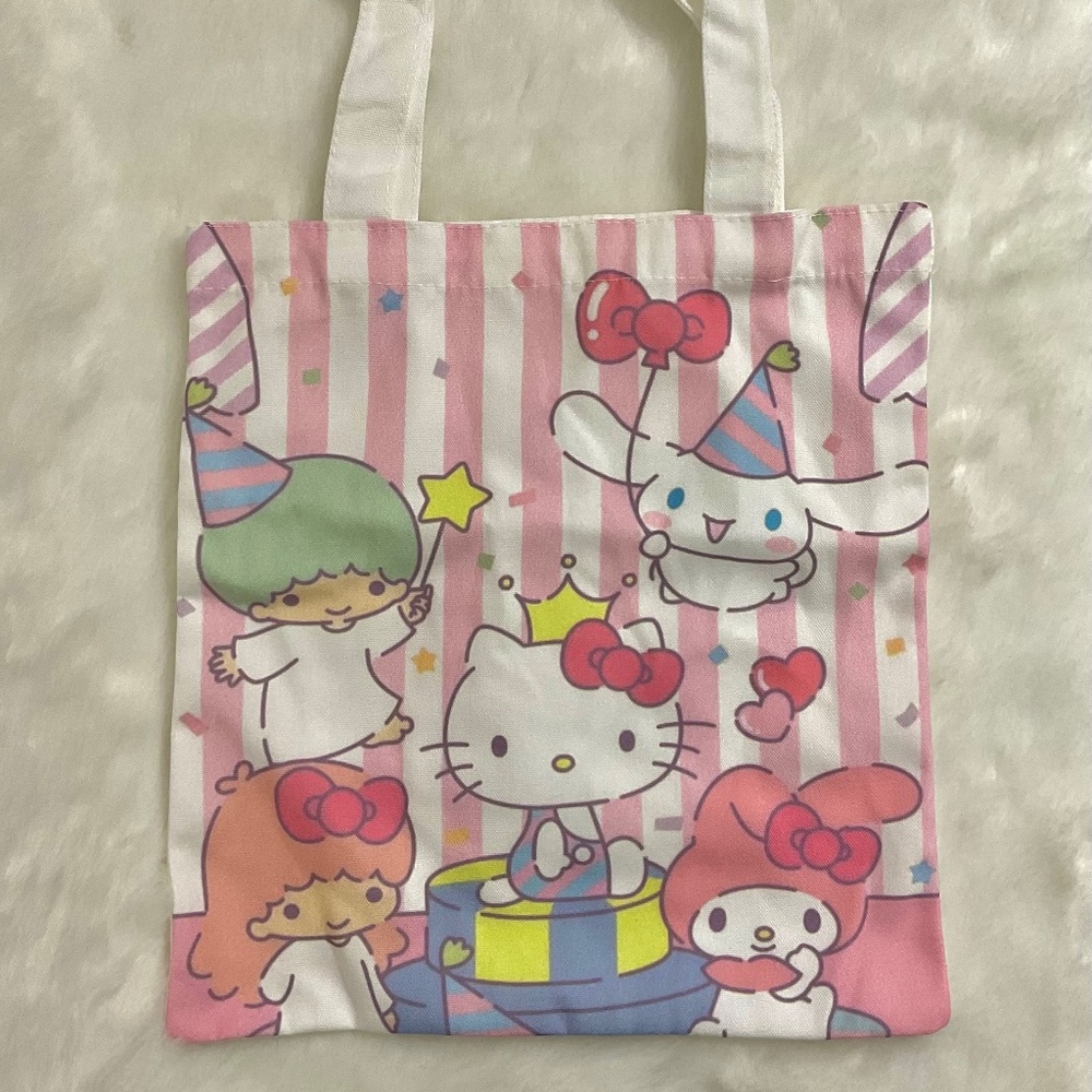$15 Super Cute Hello Kitty and Friends Birthday Party Celebration Shoulder T…